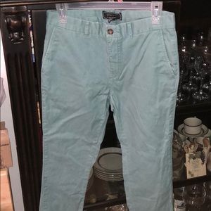 Green pants worn twice!